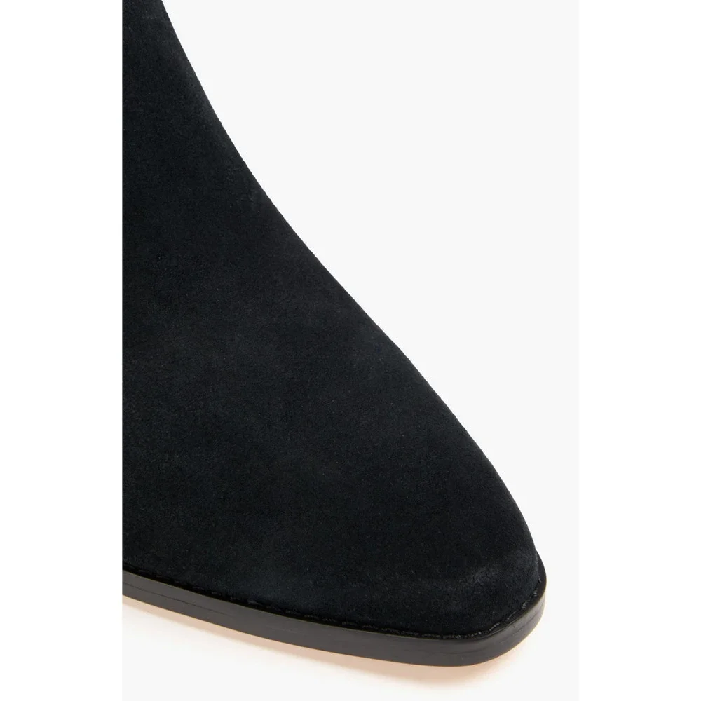 NEW MICHAEL KORS MK BLACK SUEDE HARLOW TALL OVER THE KNEE HIGH BOOTS SIZE 6.5
